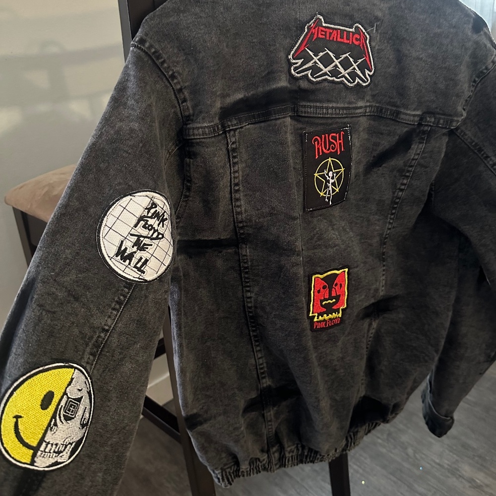 Cuidado con el Perro Jean Rocker Jacket